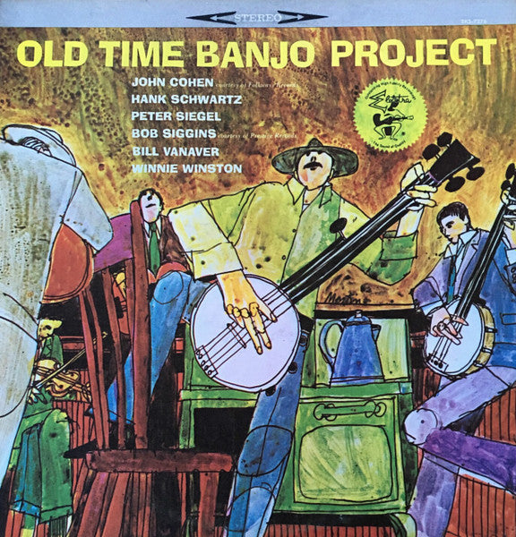 Various : Old Time Banjo Project (LP,Album,Stereo)
