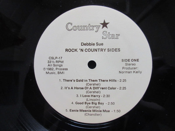 Debbie Sue : Rock 'N Country Sides (LP,Album)