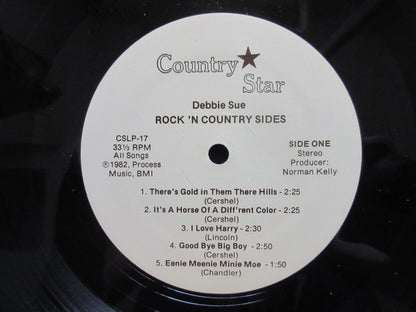 Debbie Sue : Rock 'N Country Sides (LP,Album)