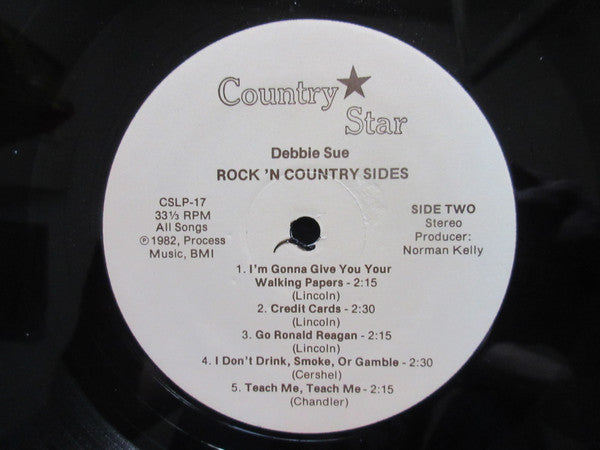 Debbie Sue : Rock 'N Country Sides (LP,Album)