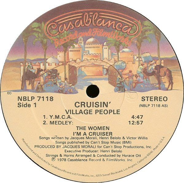 Village People : Cruisin' (LP,Album)