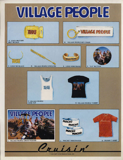 Village People : Cruisin' (LP,Album)