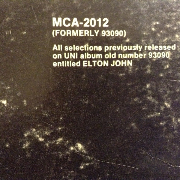 Elton John : Elton John (LP,Album,Reissue)