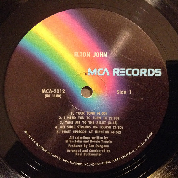 Elton John : Elton John (LP,Album,Reissue)
