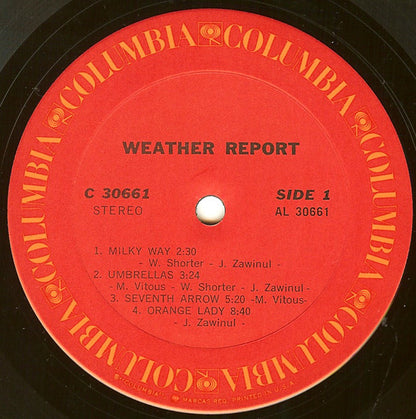 Weather Report : Weather Report (LP,Album,Stereo)