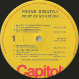 Frank Sinatra : Point Of No Return (LP,Album,Reissue,Stereo)