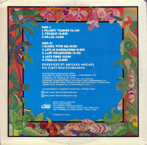 Ritchie Family, The : Brazil (LP,Album,Partially Mixed)