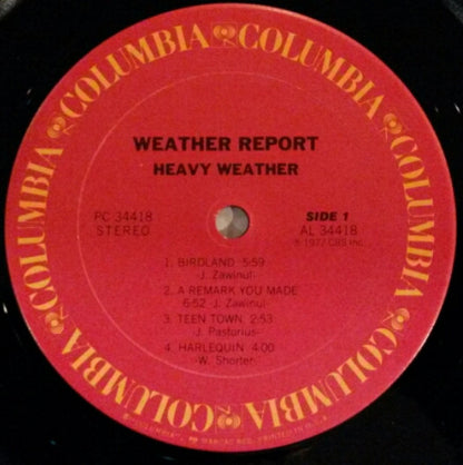 Weather Report : Heavy Weather (LP,Album,Repress)