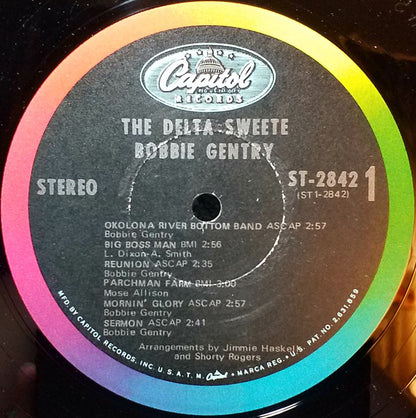 Bobbie Gentry : The Delta Sweete (LP,Album,Stereo)
