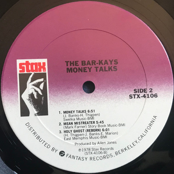 Bar-Kays : Money Talks (LP,Album)