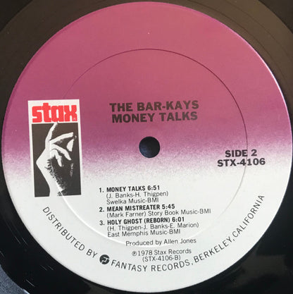 Bar-Kays : Money Talks (LP,Album)