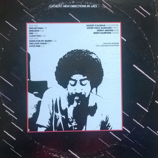 Hadley Caliman : Projecting (LP,Album,Stereo)