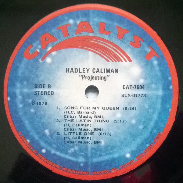 Hadley Caliman : Projecting (LP,Album,Stereo)