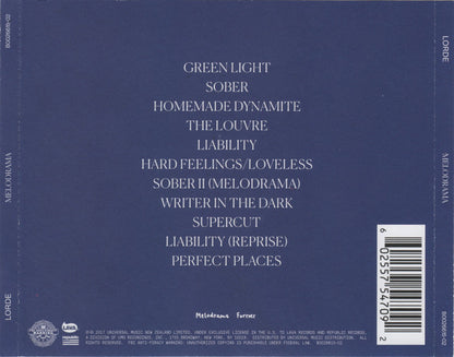 Lorde : Melodrama (Album)