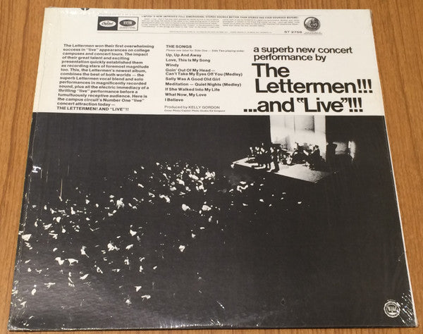Lettermen, The : The Lettermen!!! ...And "Live!" (LP,Album,Stereo)