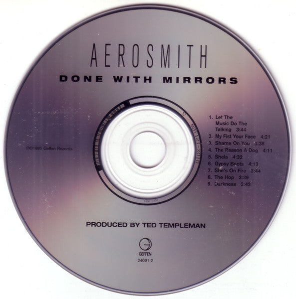 Aerosmith : Done With Mirrors (Album,Reissue)