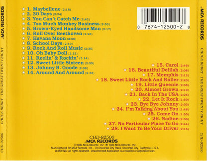 Chuck Berry : The Great Twenty-Eight (Compilation)