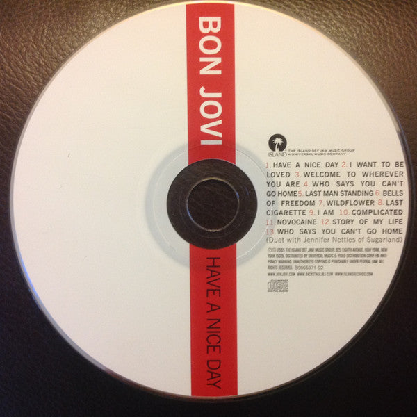 Bon Jovi : Have A Nice Day (Album)