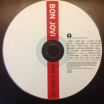 Bon Jovi : Have A Nice Day (Album)
