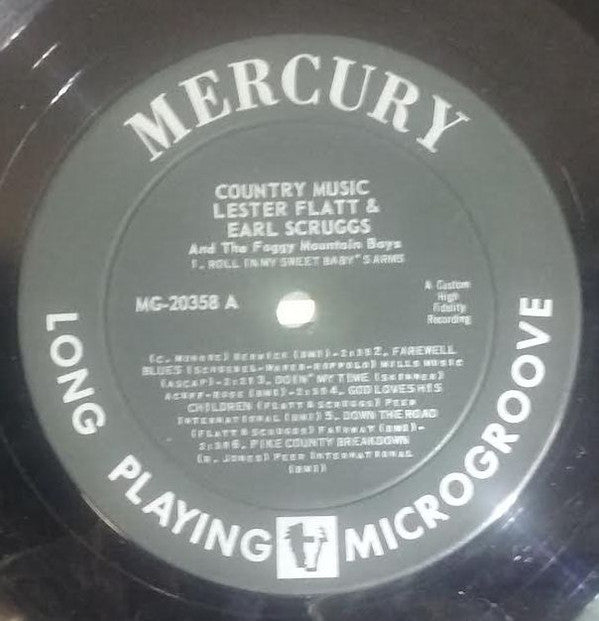 Flatt & Scruggs And Foggy Mountain Boys, The : Country Music (LP,Album)