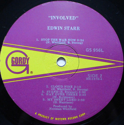 Edwin Starr : Involved (LP,Album)