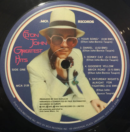 Elton John : Greatest Hits (LP,Compilation)