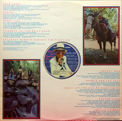 Elton John : Greatest Hits (LP,Compilation)