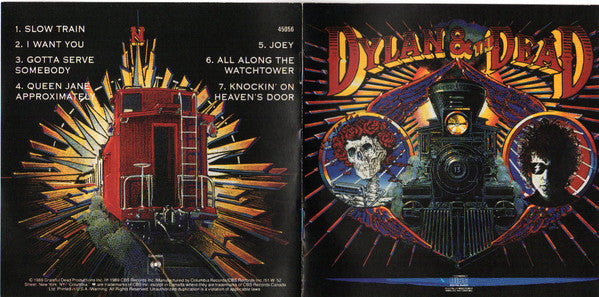 Bob Dylan & Grateful Dead, The : Dylan & The Dead (Album,Stereo)