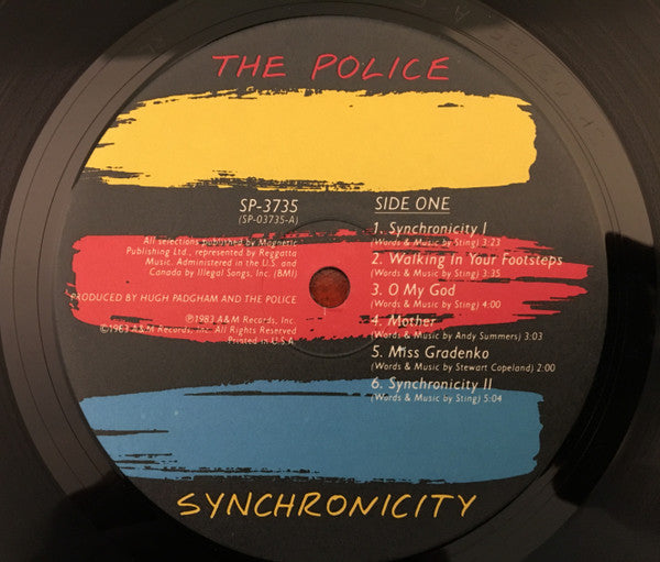 Police, The : Synchronicity (LP,Album,Stereo)