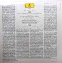 Jean Sibelius – Berliner Philharmoniker · Herbert von Karajan : Finlandia / Valse Triste / Der Schwan Von Tuonela / Tapiola (LP,Repress,Stereo)