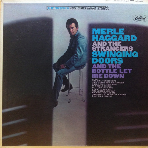Merle Haggard And Strangers (5), The : Swinging Doors (LP,Album,Reissue,Stereo)