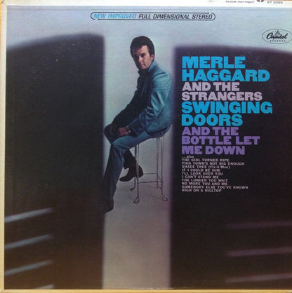 Merle Haggard And Strangers (5), The : Swinging Doors (LP,Album,Reissue,Stereo)