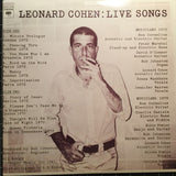 Leonard Cohen : Live Songs (LP,Album,Reissue)