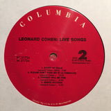 Leonard Cohen : Live Songs (LP,Album,Reissue)