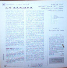 Fernando Sirvent : La Zambra (LP,Album)