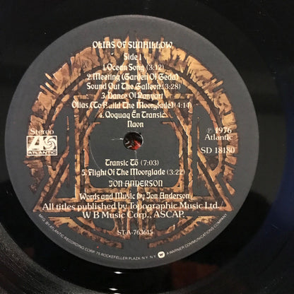 Jon Anderson : Olias Of Sunhillow (LP,Album)