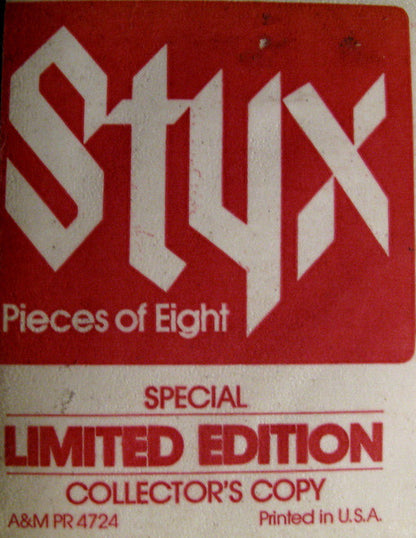 Styx : Pieces Of Eight (LP,Album,Limited Edition,Numbered,Picture Disc)