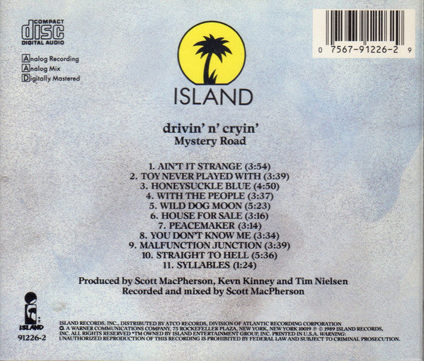 Drivin' N' Cryin' : Mystery Road (Album)