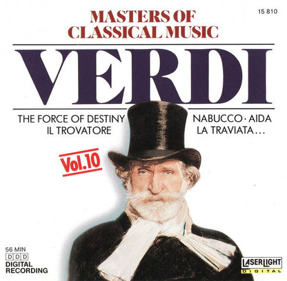 Giuseppe Verdi : Masters Of Classical Music, Vol.10: Verdi (Compilation)