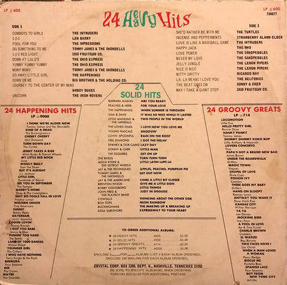 Various : 24 Heavy Hits (LP,Compilation)