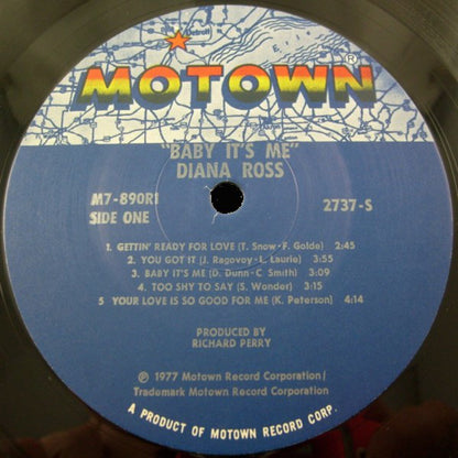 Diana Ross : Baby It's Me (LP,Album)