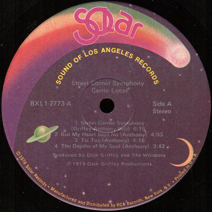 Carrie Lucas : Street Corner Symphony (LP,Album)