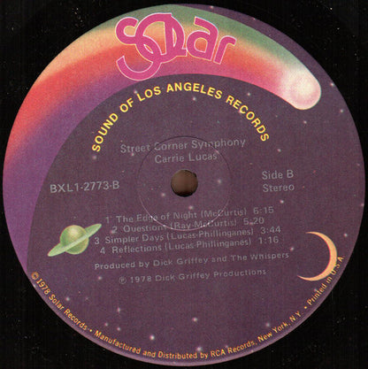 Carrie Lucas : Street Corner Symphony (LP,Album)