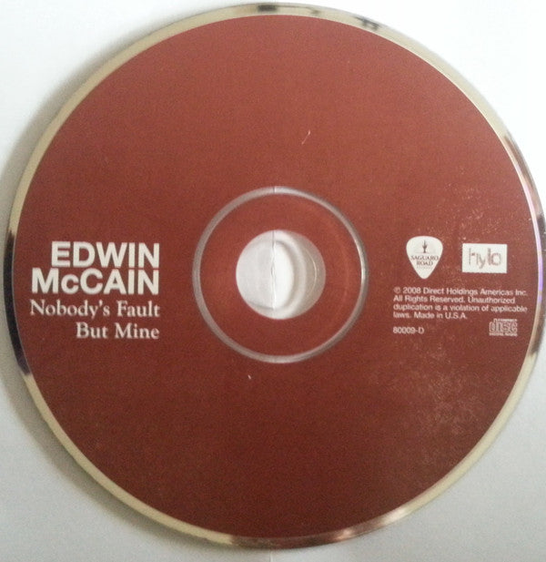 Edwin McCain : Nobody's Fault But Mine (Album)