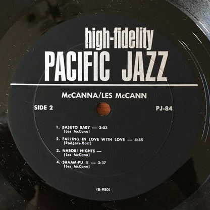 Les McCann Ltd. : McCanna (LP,Album,Mono)