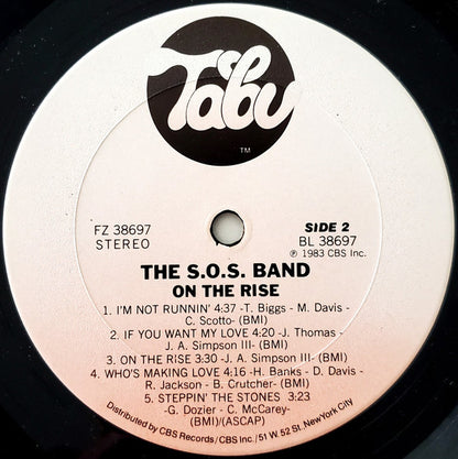 S.O.S. Band, The : On The Rise (LP,Album)
