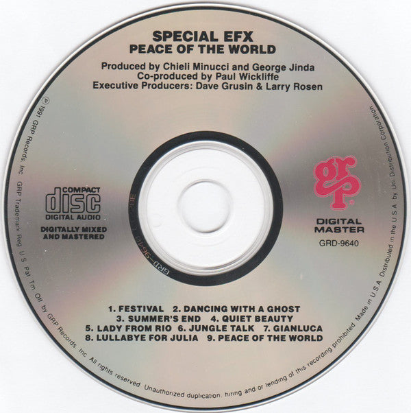 Special EFX : Peace Of The World (Album)