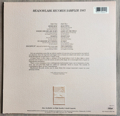 Various : Meadowlark Records Sampler 1985 (LP,Compilation,Reissue,Sampler)