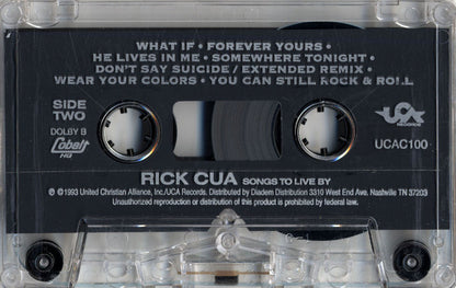 Rick Cua : Songs To Live By (Compilation)