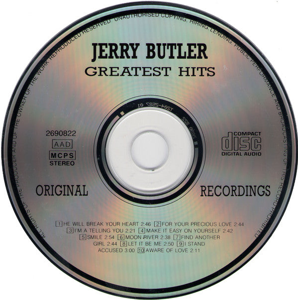 Jerry Butler : Greatest Hits (Compilation)